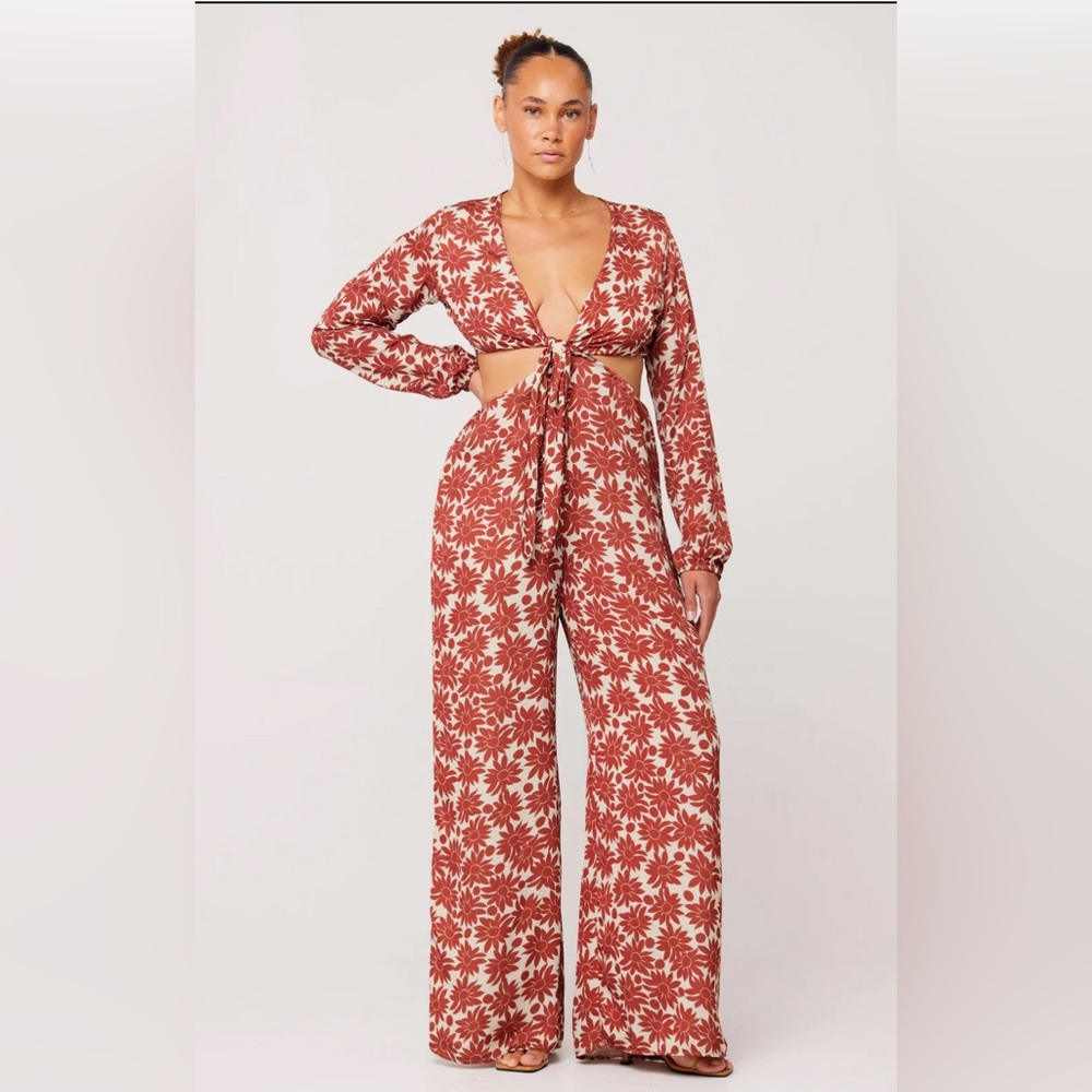ZOE JUMPSUIT IN DOLCE - SIZE MEDIUM